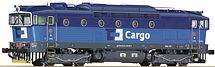 Dieselová lok. ř.750 "Brejlovec" ČD Cargo-Zvuk