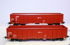 Set otevřených vozů Eas ČD Cargo