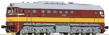  Dieselová lokomotiva řady 781 "Sergej" ČSD