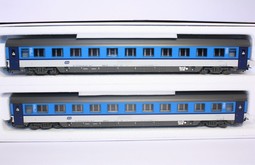 Set EC 378 ze dvouch vozů 2. třídy ČD