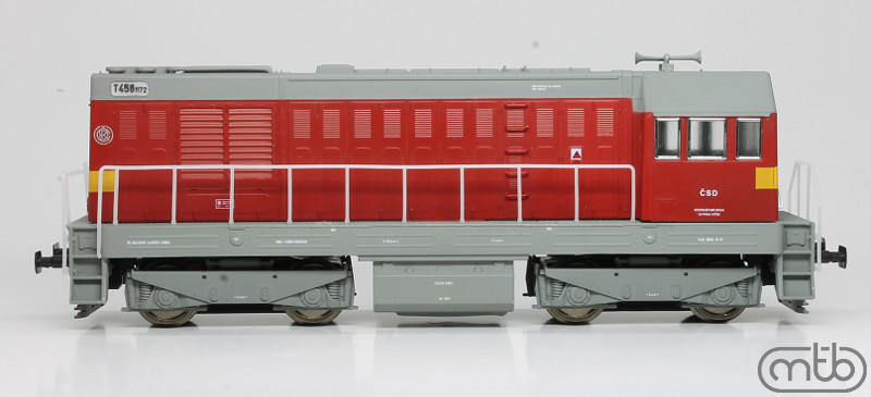 Dieselová lokomotiva ř. T458.1172 ČSD (H0)