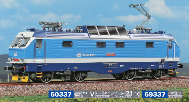 Elektrická lokomotiva řady 151 ČD - analog