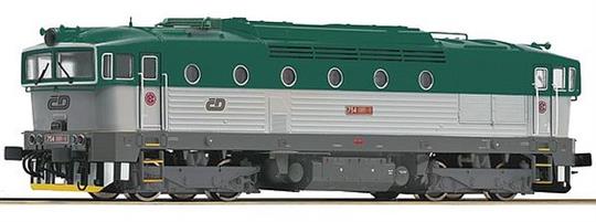 Dieselová lokomotiva řady Rh 754, DCC se zvukem