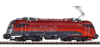 97739 PIKO Model elektrické lokomotivy 2 pantografy akční cena Rh 1216 Railjet v digitálu