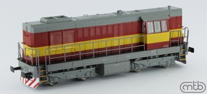 Model dieselové lokomotivy T466 2364 ČSD-limitovaná edice