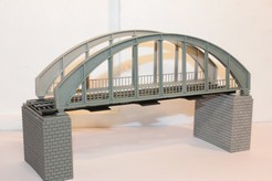 Model obloukového mostu TT