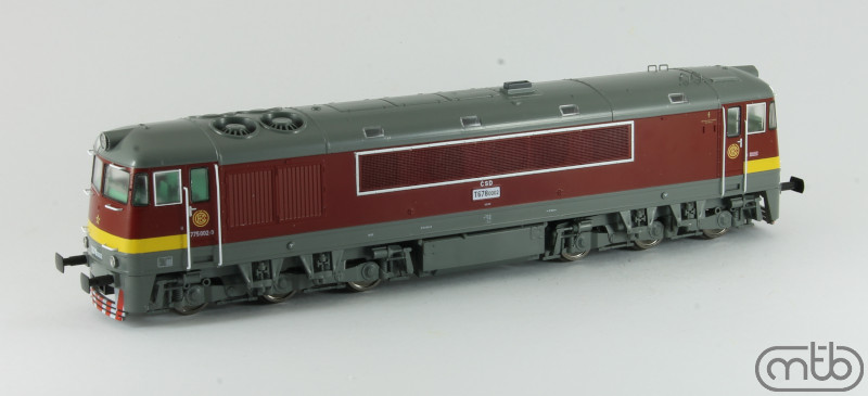 MTB Model Dieselova lokomotiva  pomeranc T679.0CSD (HO) 