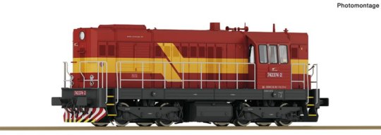 Dieselová lokomotiva řady 742 386-6