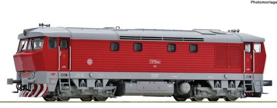 Dieselová lokomotiva T478 1184, DCC se zvukem