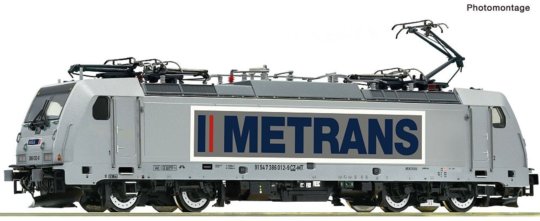Elektrická lokomotiva řady 386 012-9, Metrans, DCC se zvukem