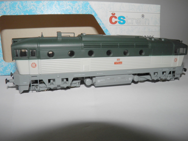 Brejlovec ČSD T478.3396-maketa