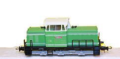 Model dieselové lokomotivy T 334 ČSD (H0)