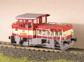 Maketa dieselové lokomotivy 704 003-3