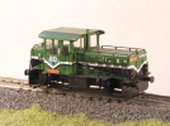 Maketa dieselové lokomotivy 704 554-5