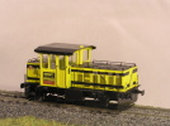 Maketa dieselové lokomotivy 704 401-9