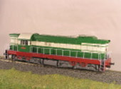 Maketa dieselové lokomotivy T669.0041