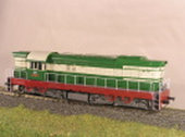 Maketa dieselové lokomotivy 770 069-3