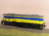 Maketa dieselové lokomotivy 770 534-6 OKD