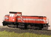 Maketa dieselové lokomotivy 724 701-8