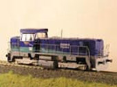 Maketa dieselové lokomotivy 724 601-0