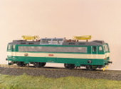 Maketa elektrické lokomotivy 163 027-6 ČD