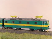 Maketa elektrické lokomotivy 131 013-5+14-3