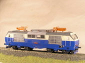Maketa elektrické lokomotivy ES499.0005(karoserie)