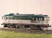 Maketa dieselové lokomotivy 753 127-0