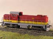 Maketa dieselové lokomotivy T457.0010