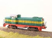 Maketa dieselové lokomotivy 730 018-9