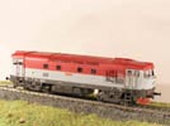 Maketa dieselové lokomotivy 751 185-9