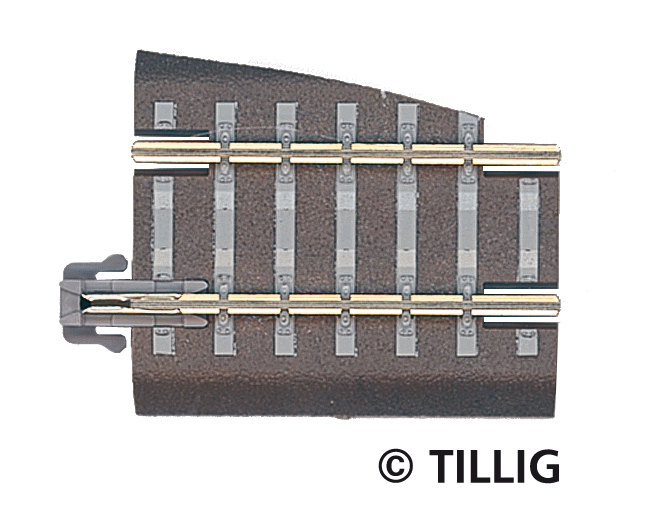  Tillig 83722 Vyrovnávající díl k výhybce BG5 (štěrkové podloží) levý