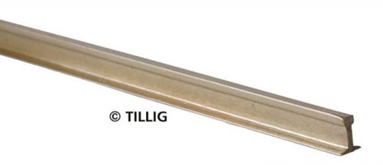 82500 Tillig H0 Bahn - Kolejnicový profil výška 2,5 mm (Code 100), délka 1000 mm