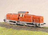 Maketa motorové lokomotivy 718 501-0
