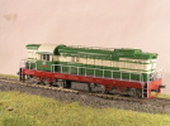 Maketa motorové lokomotivy 770 039-3 ČD