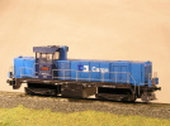Maketa dieselové lokomotivy řady 731 031-1 CARGO