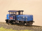 Maketa dieselové lokomotivy řady 704 019-9 CARGO