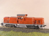 Maketa dieselové lokomotivy řady 718 501-0