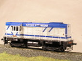 Maketa dieselové lokomotivy řady 740 759-6