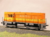 Maketa dieselové lokomotivy 740 630-9