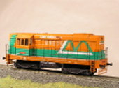 Maketa dieselové lokomotivy řady 740 668-9