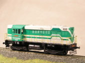 Maketa dieselové lokomotivy řady 740 832-1