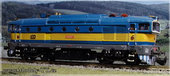 Dieselová  lokomotiva řady 754 067-7