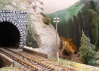  Telegrafní sloup jednoduchý-3ks