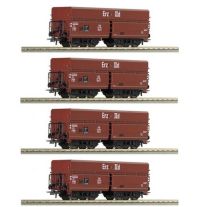 4. dílný set otevřených vozů