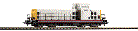 Dieslová lokomotiva řady ex BB 66612 Pichenot Bouillé
