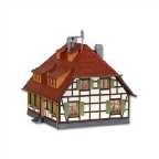 Hrázděný dřevěný dům