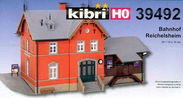 KIBRI 39492 Nádraží Reichelsheim