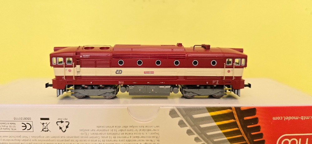  Dieselová lok. ,,BREJLOVEC" 750-088 ČD (TT)