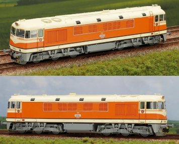 Dieselová lokomotiva T678 0016 ČSD zvuk (HO)